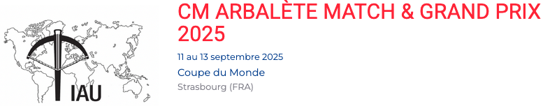 COUPE DU MONDE ARBALÈTE MATCH ET GRAND PRIX: 3 FRANCILIENNES EN OR!!!