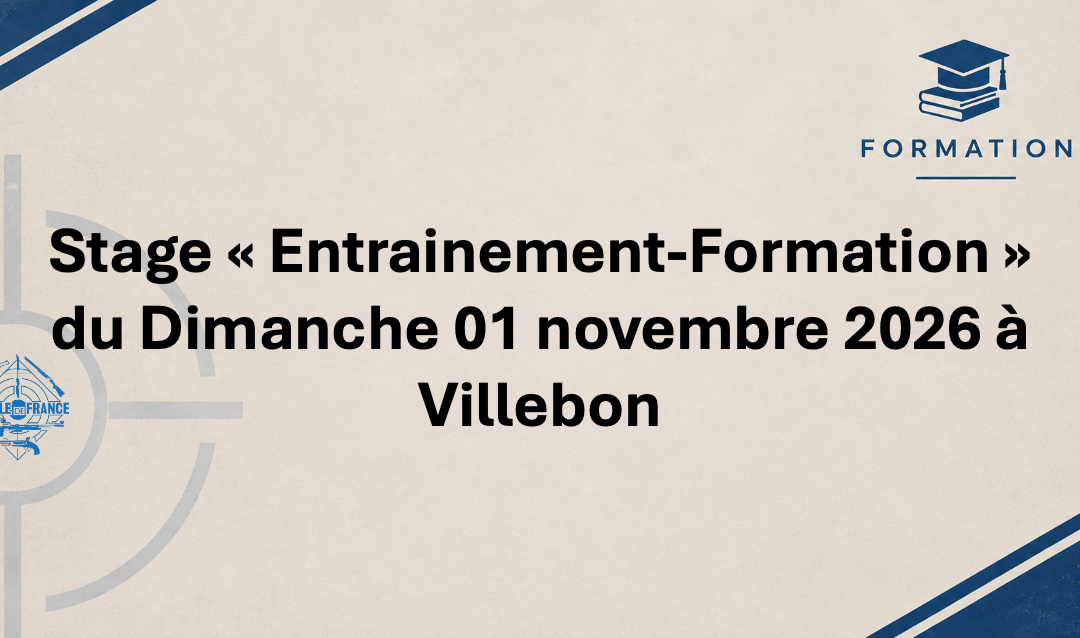 Stage « Entrainement-Formation »